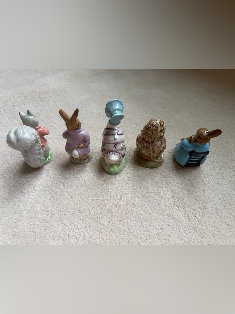 Vintage Beatrix Potter Ceramic Figurines - Picture 13 of 15